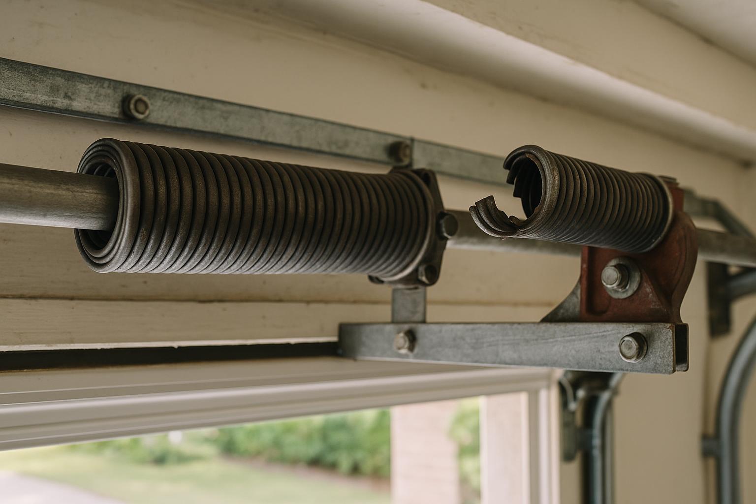 Should You Replace One Garage Door Spring or Both?